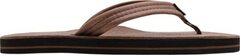 Rainbow Sandals - Luxury Leather Single-Layer Arch Support Flip-Flops - Women's - OAK