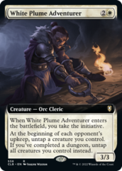 White Plume Adventurer - Extended Art