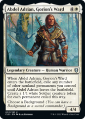 Abdel Adrian, Gorion's Ward - Foil