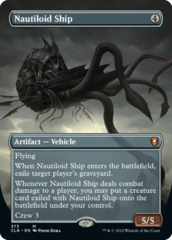 Nautiloid Ship - Foil - Borderless