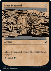 Moss Diamond - Foil - Showcase