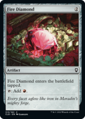 Fire Diamond - Foil