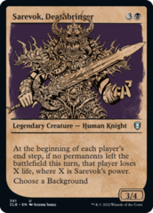 Sarevok, Deathbringer - Foil - Showcase