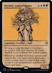 Myrkul, Lord of Bones - Foil - Showcase