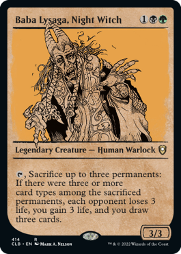 Baba Lysaga, Night Witch - Showcase
