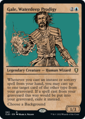 Gale, Waterdeep Prodigy - Foil - Showcase