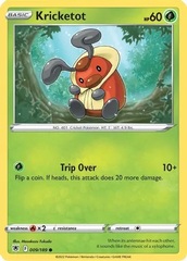 Kricketot - 009/189 - Common - Reverse Holo