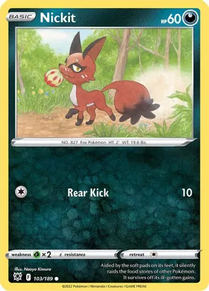 Nickit - 103/189 - Common - Reverse Holo