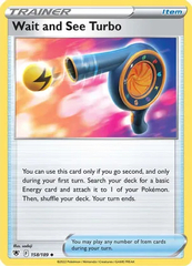 Wait and See Turbo - 158/189 - Uncommon - Reverse Holo