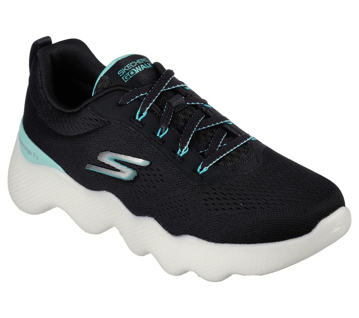 Skechers GO WALK Massage Fit - 124903 BKTQ