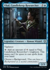 Vhal, Candlekeep Researcher - Foil