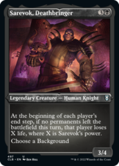 Sarevok, Deathbringer - Foil Etched