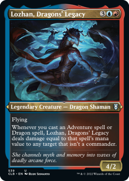 Lozhan, Dragons Legacy - Foil Etched