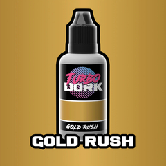 Turbo Dork - Gold Rush Metallic Paint 20ml bottle