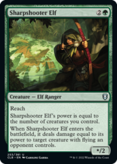 Sharpshooter Elf - Foil