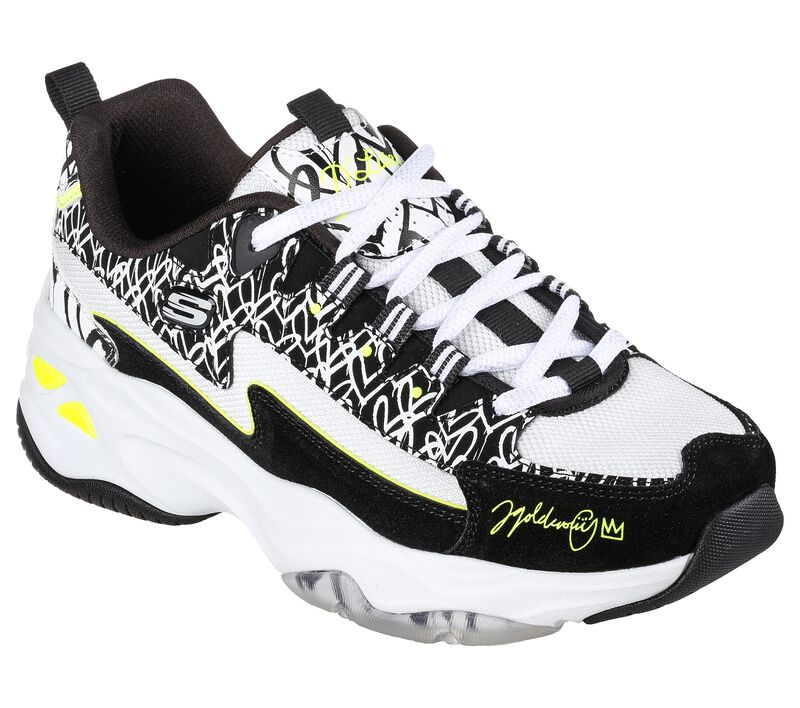 Skechers x JGoldcrown: DLites 4.0 - Bold Days - Black/White