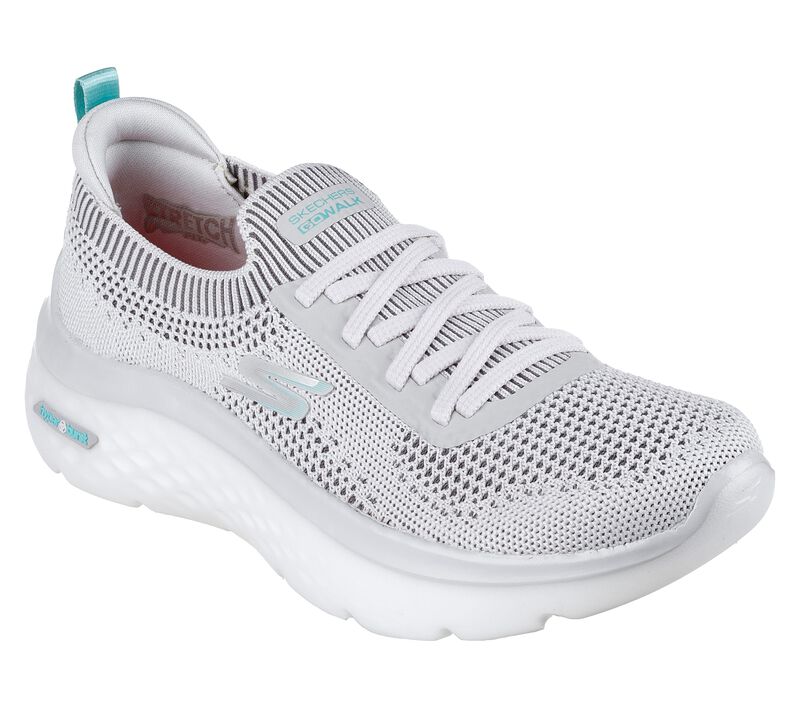 Skechers GOwalk Hyper Burst - Moon Walking - Gray