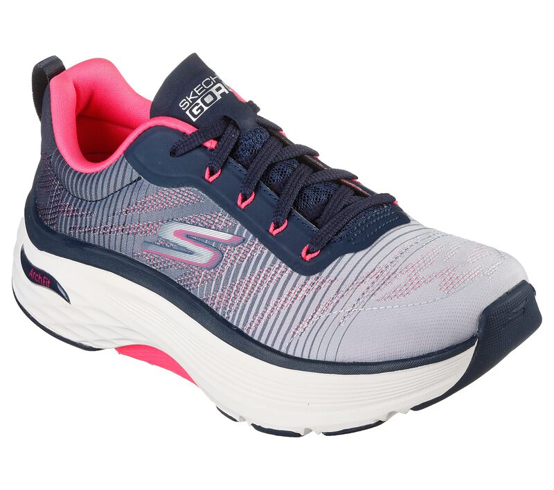 Skechers Max Cushioning Arch Fit - Delphi - Navy/Pink