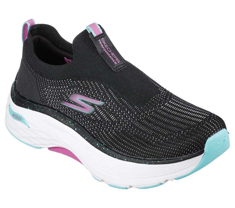 Skechers Max Cushioning Arch Fit - Myrona - Black/Aqua