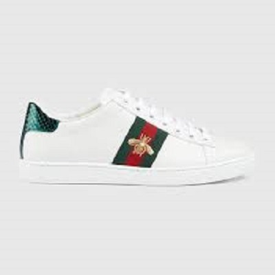 Gucci - Womens Ace Sneaker with Bee - 431942 02JP0 9064