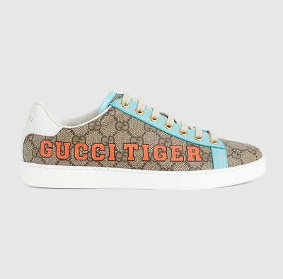 Gucci Tiger Womens Ace Sneaker - 687623 UTD10 9775