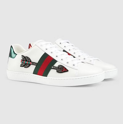 Gucci - Womens Ace Embroidered Sneaker - ‎454551 02JP0 9064