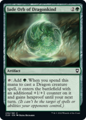 Jade Orb of Dragonkind - Foil