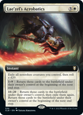 Laezels Acrobatics - Extended Art