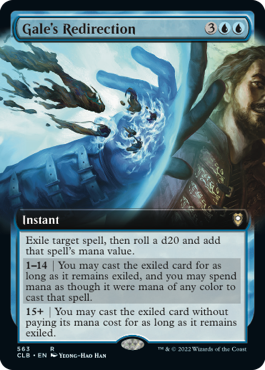 Gales Redirection - Foil - Extended Art