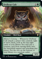 Owlbear Cub - Extended Art