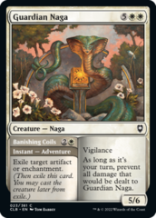 Guardian Naga // Banishing Coils