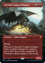 Ancient Copper Dragon - Borderless