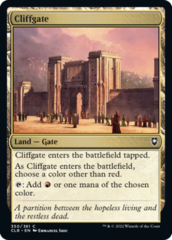 Cliffgate - Foil