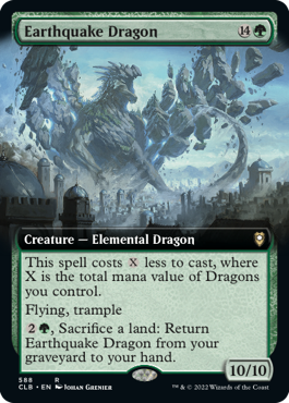 Earthquake Dragon - Extended Art