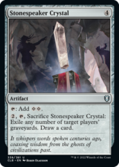 Stonespeaker Crystal - Foil