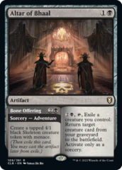 Altar of Bhaal // Bone Offering - Foil