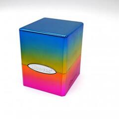 Ultra Pro Deck Box: Rainbow Satin Cube