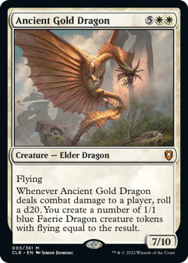 Ancient Gold Dragon - Foil