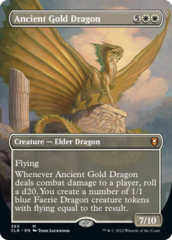 Ancient Gold Dragon - Borderless