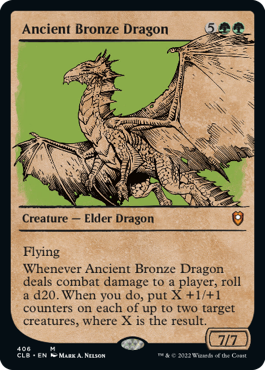 Ancient Bronze Dragon - Foil - Showcase