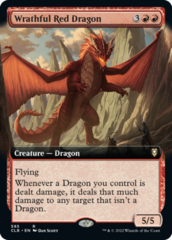 Wrathful Red Dragon - Extended Art