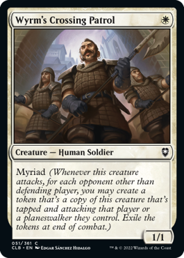 Wyrms Crossing Patrol - Foil