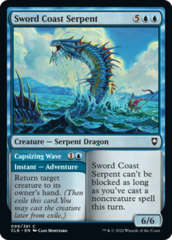 Sword Coast Serpent // Capsizing Wave