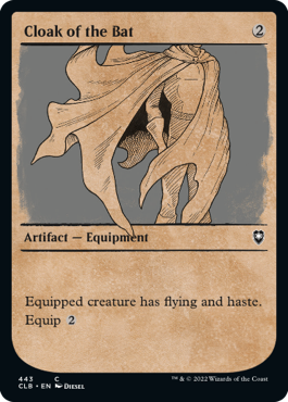 Cloak of the Bat - Foil - Showcase