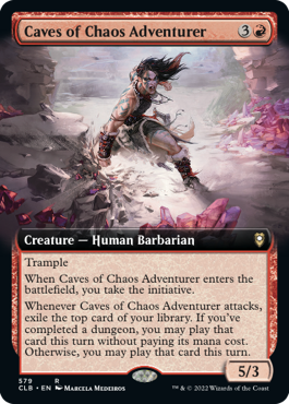 Caves of Chaos Adventurer - Foil - Extended Art