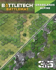 Battletech Battle Mat Grasslands / Alpine