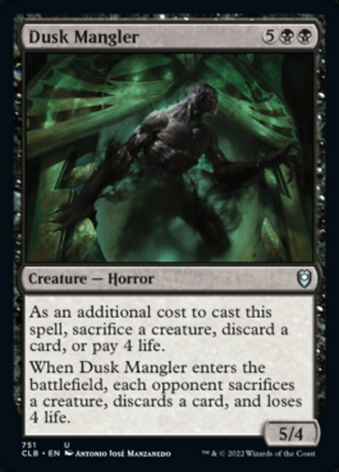 Dusk Mangler