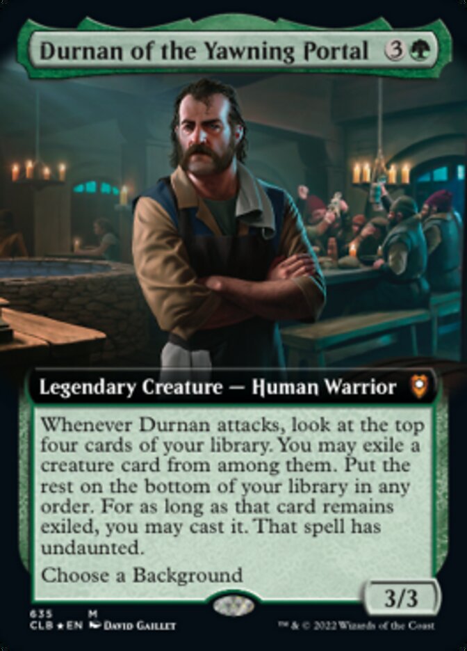 Durnan of the Yawning Portal - Extended Art