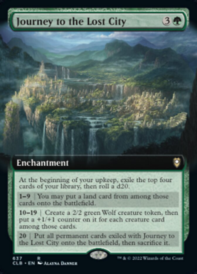 Journey to the Lost City - Extended Art
