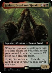 Faldorn, Dread Wolf Herald - Extended Art